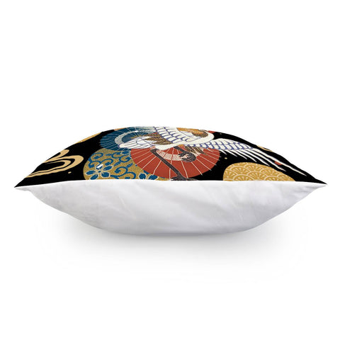 Image of Japanese Crane Pillow Cover