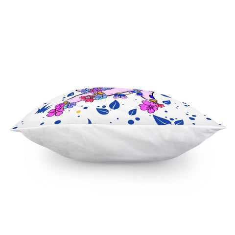 Image of Hand And Flower Pillow Cover