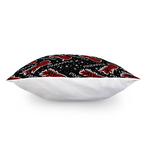 Image of Blood Red Pineapple Pillow Cover