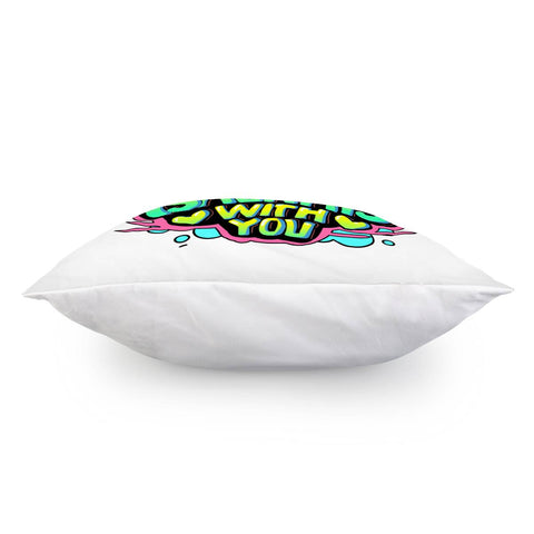 Image of Love Slogan Pillow Cover