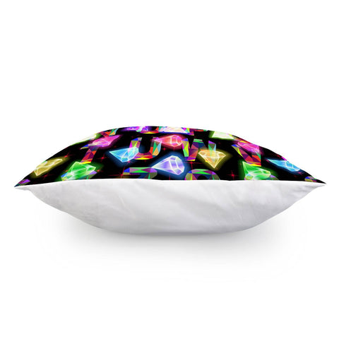 Image of Neon Diamond Pillow Cover