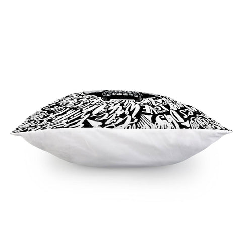 Image of Graffiti Skull Pillow Cover