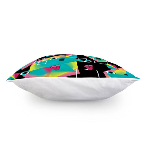 Image of Rainbow Pop Pillow Cover