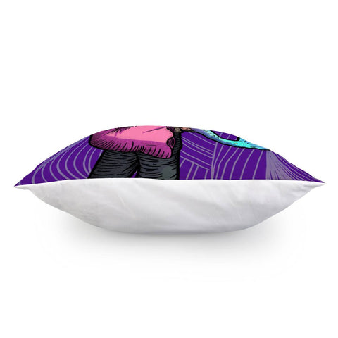 Image of Mermaid And Human Love Pillow Cover