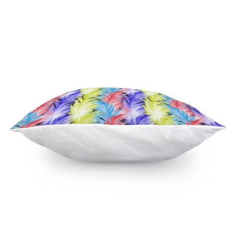 Image of Feathery Stripes Pillow Cover