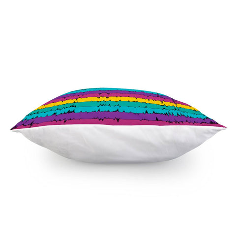 Image of Rainbow Wavelenghts Pillow Cover