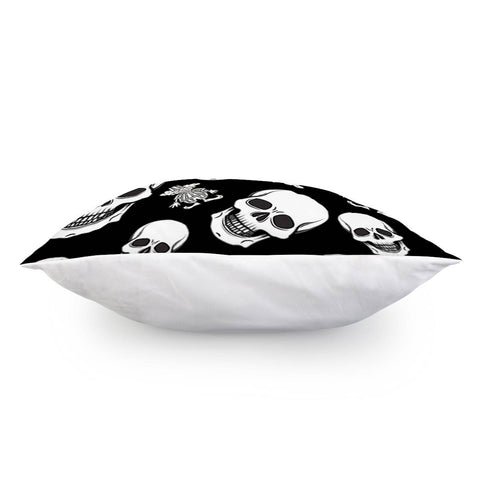 Image of Clown And Skull Pillow Cover