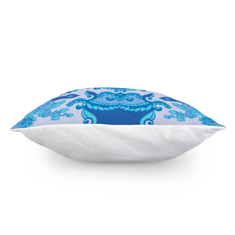 Image of Blue Pillow Cover