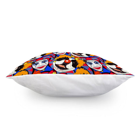 Image of Clown And Dog Pillow Cover