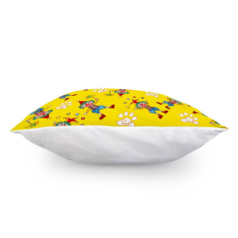 Image of Clown And Animal Pillow Cover