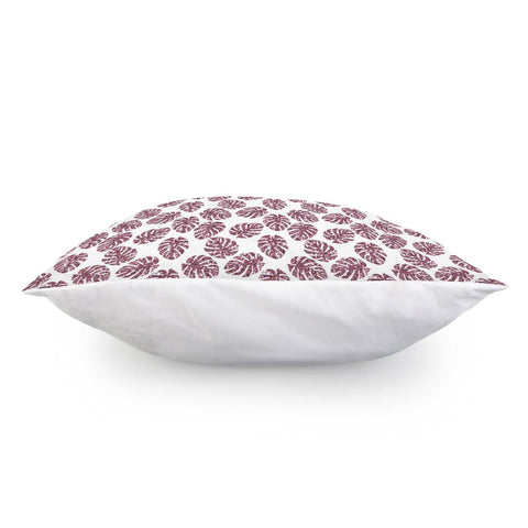 Image of Pink Glitter Monstera Pillow Cover