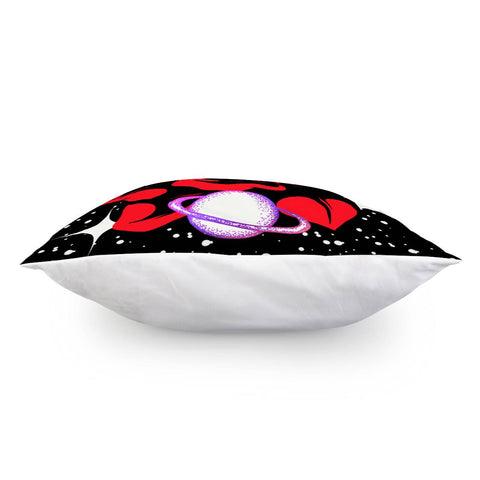 Image of Universe And Rose Pillow Cover