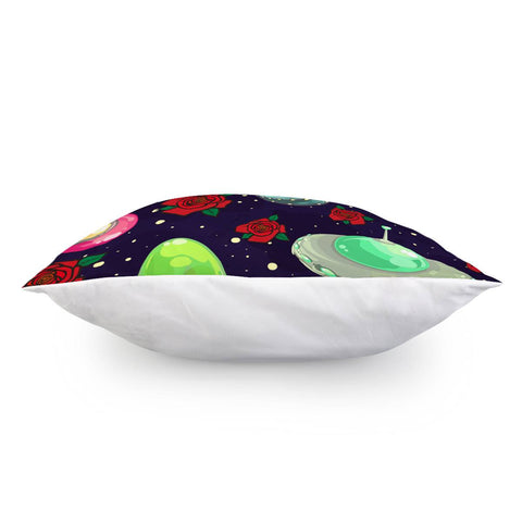 Image of Rose And The Universe Pillow Cover