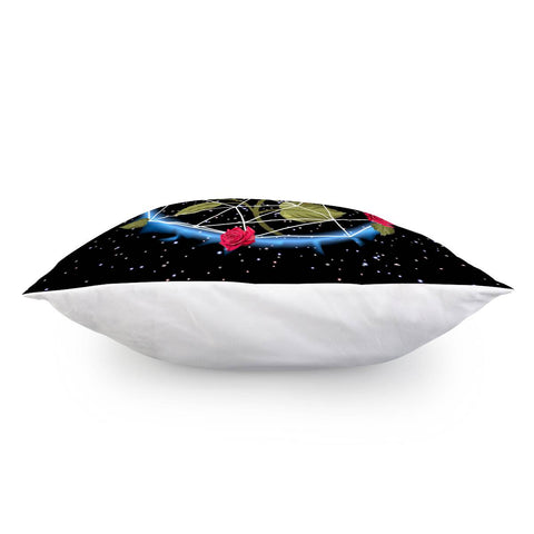 Image of Rose And The Universe Pillow Cover