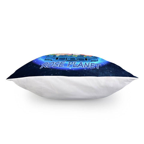 Image of Rose And The Universe Pillow Cover