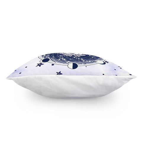 Image of Rose And Starry Sky Pillow Cover