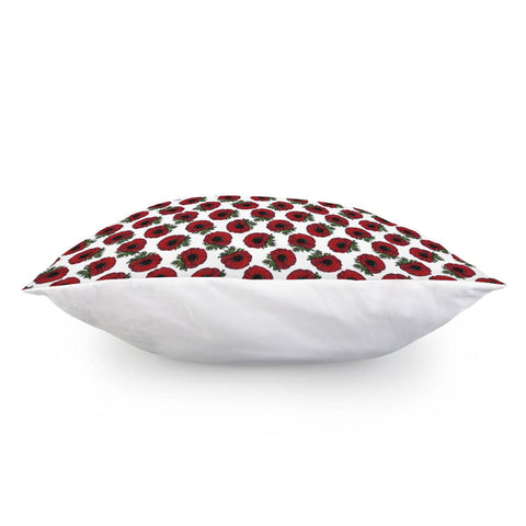 Image of Red Anemone Pillow Cover