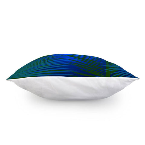 Image of Tropical Palm In Dark Pillow Cover