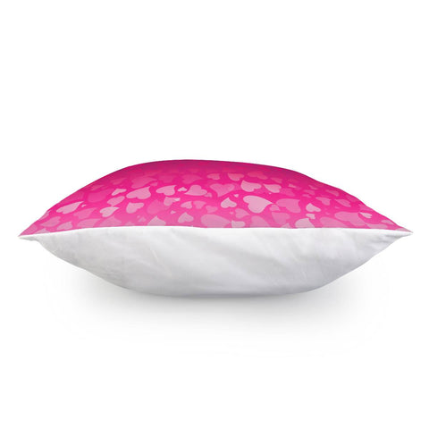 Image of Purple Pink Hearts Pillow Cover