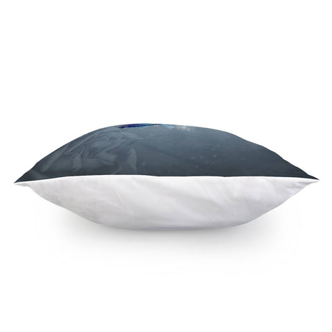 Image of Surfing, Funny Coourtan With Surfboard Pillow Cover