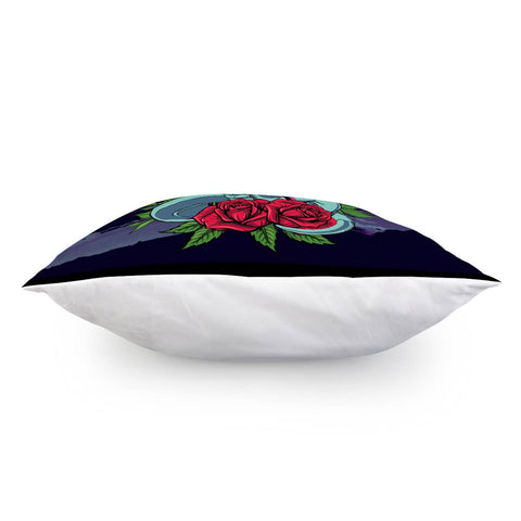 Image of Flowers And Snakes Pillow Cover