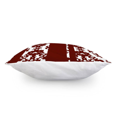 Image of Red Pillow Cover