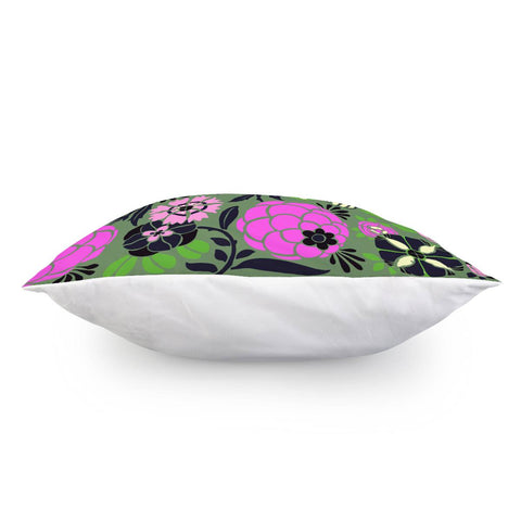 Image of Art Deco Flowers Pillow Cover