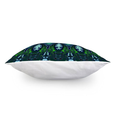 Image of Emerald And Blue Pillow Cover