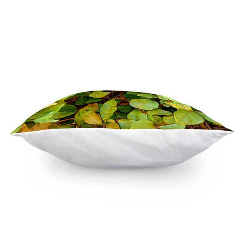 Image of Autumn Garden Leaves Pillow Cover