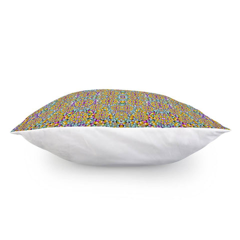 Image of Pearls As Candy And Flowers Pillow Cover