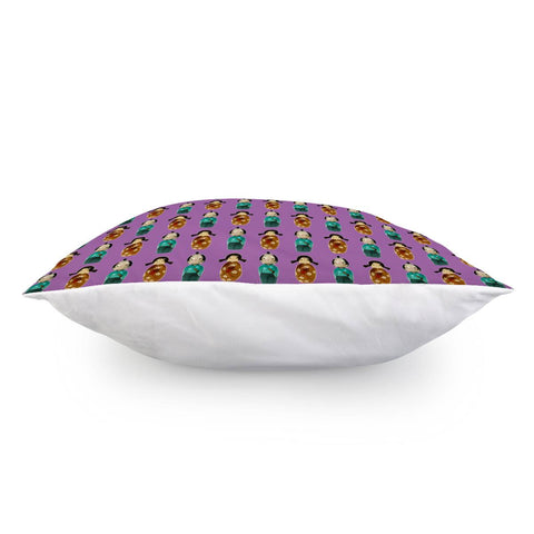 Image of Kokeshi  Pattern Pillow Cover