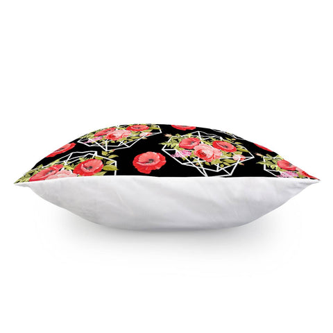 Image of Poppy Flower Pillow Cover