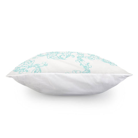 Image of Blue Pillow Cover