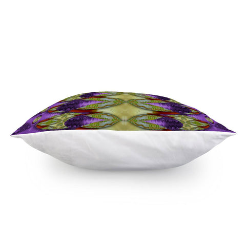 Image of Divine Flowers Striving To Reach Universe Pillow Cover