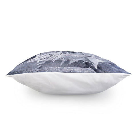 Image of Denim Design Pillow Cover