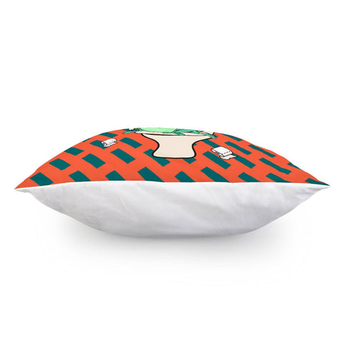 Image of Frog Pillow Cover