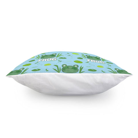 Image of Frog Pillow Cover