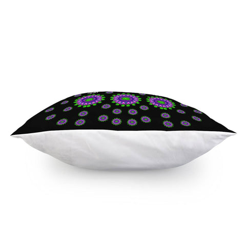 Image of Lilies And Decorative Stars Of Freedom Pillow Cover