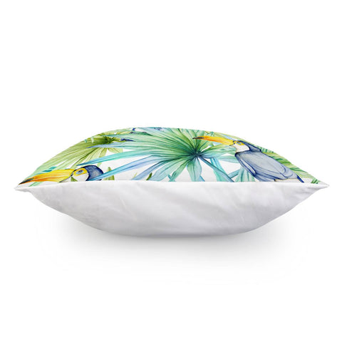 Image of Fancy Tropical Pattern Pillow Cover