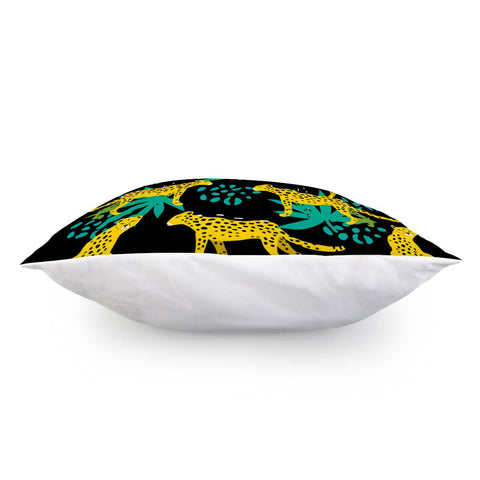 Image of Tropical Leopard Pillow Cover