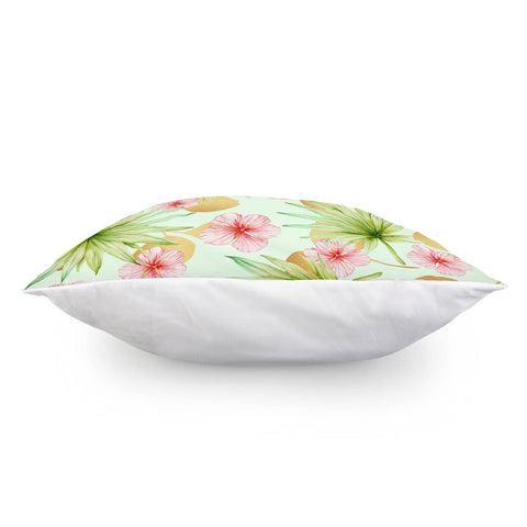 Image of Fancy Tropical Pattern Pillow Cover