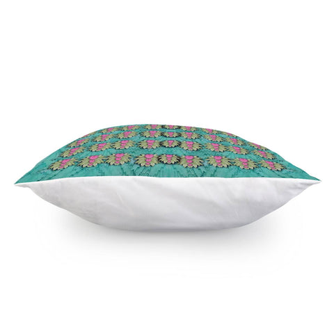 Image of Lotus Bloom In The Sacred Soft Warm Sea Pillow Cover