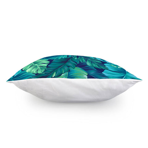 Image of Fancy Tropical Floral Pattern Pillow Cover