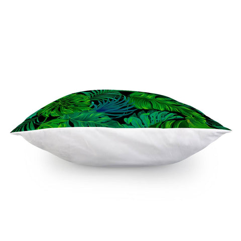 Image of Fancy Tropical Floral Pattern Pillow Cover