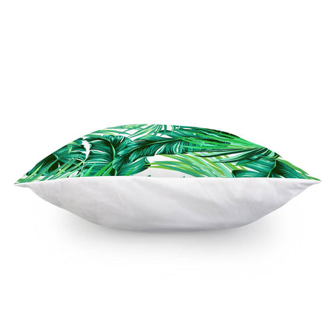 Image of Fancy Tropical Floral Pattern Pillow Cover