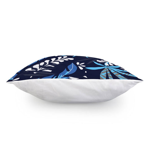 Image of Fancy Tropical Floral Pattern Pillow Cover