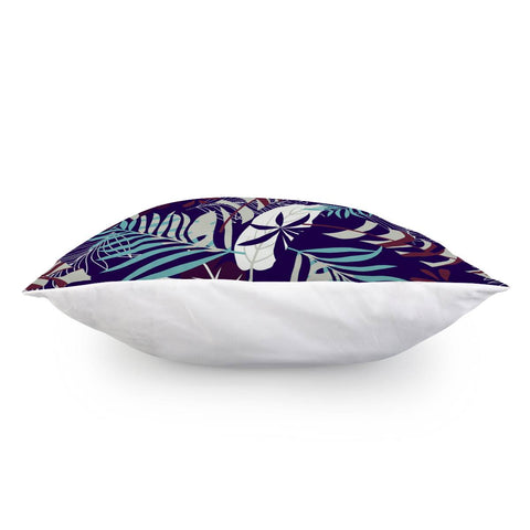 Image of Fancy Tropical Floral Pattern Pillow Cover