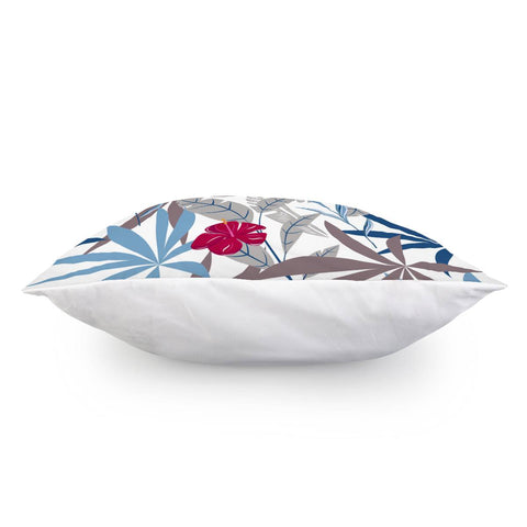 Image of Fancy Tropical Floral Pattern Pillow Cover