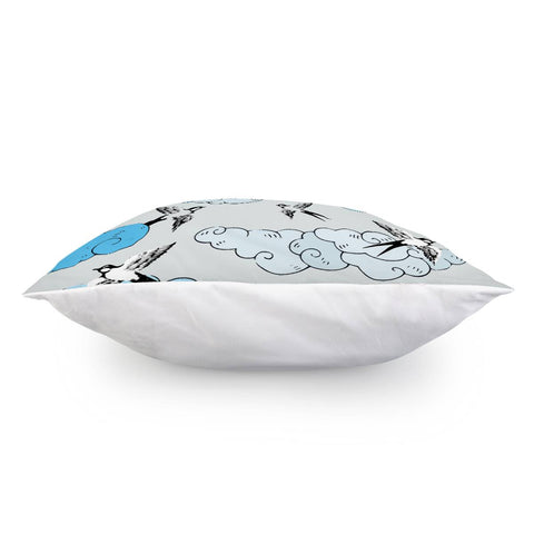 Image of Cloud And Swallow Pillow Cover