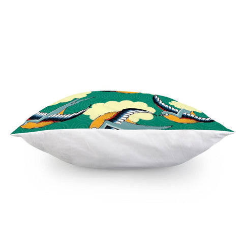 Image of Cloud And Swallow Pillow Cover